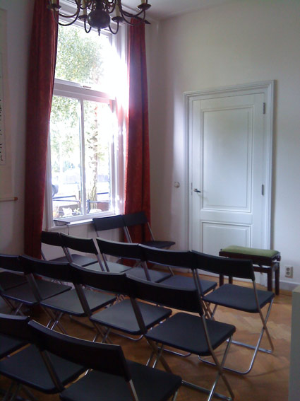 More chairs in living room of Monument House Utrecht, Netherlands