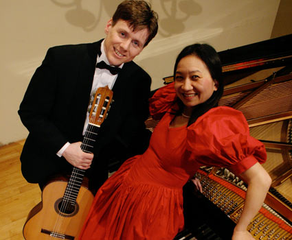 Robert Bekkers and Anne Ku at Bethanienklooster in Amsterdam 2004